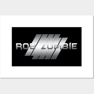 Metallic illustration Rob Zombie Posters and Art